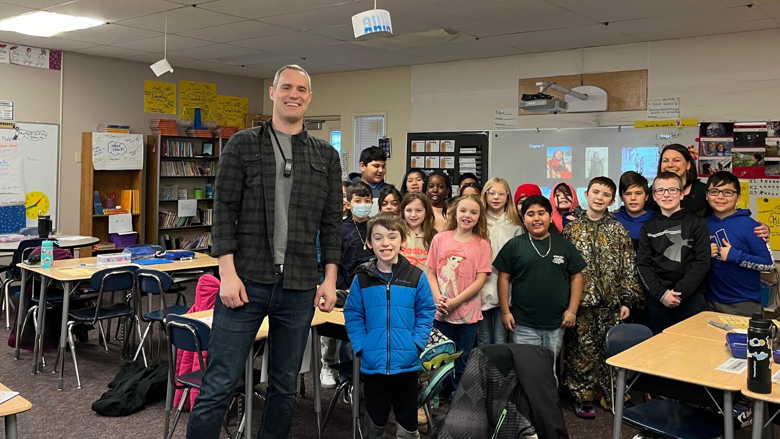 Author Dan Gemeinhart Returns to Mission View Elementary School for Joyful Homecoming Event